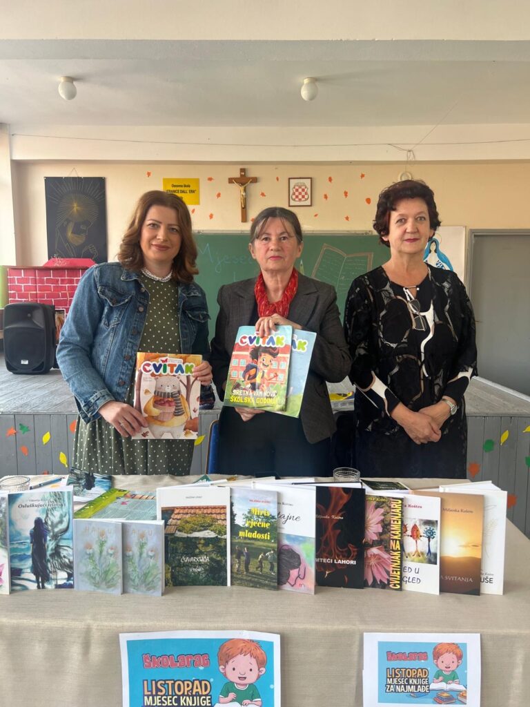 Mjesec hrvatske knjige u našoj školi 📚