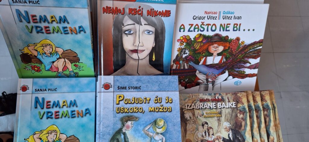 Donacija knjiga za našu školsku knjižnicu Donacija knjiga za našu školsku knjižnicu